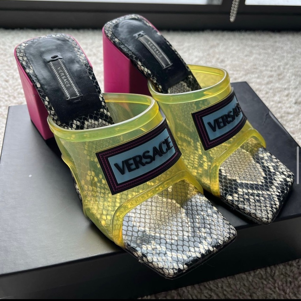 Versace Block Sandals